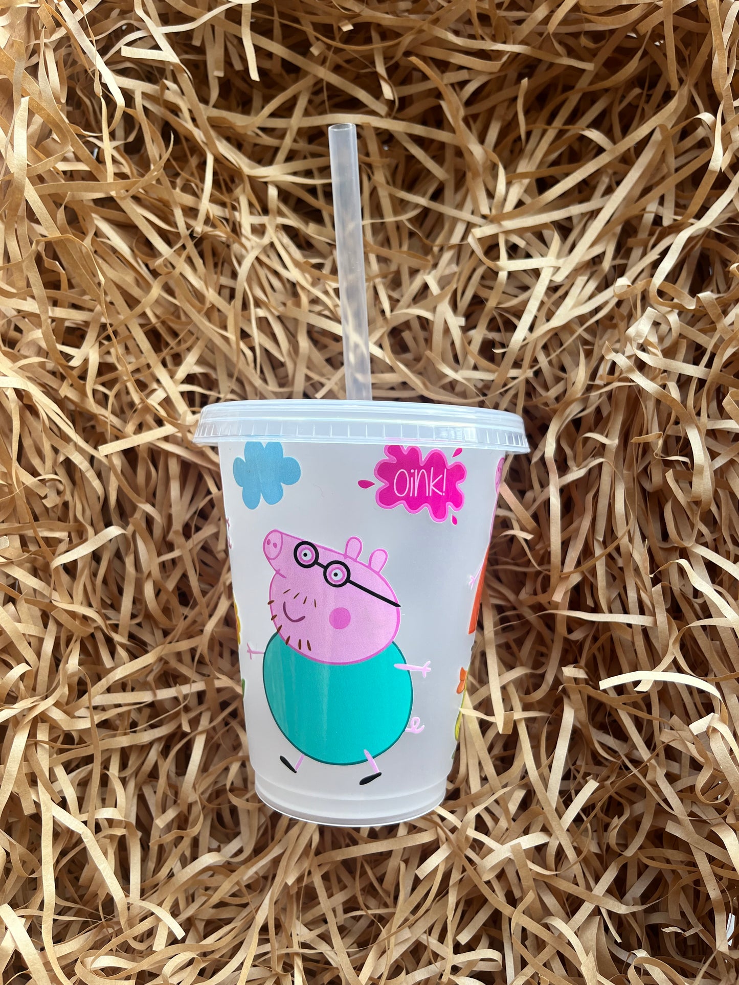 16oz Peppa Pig cold cup