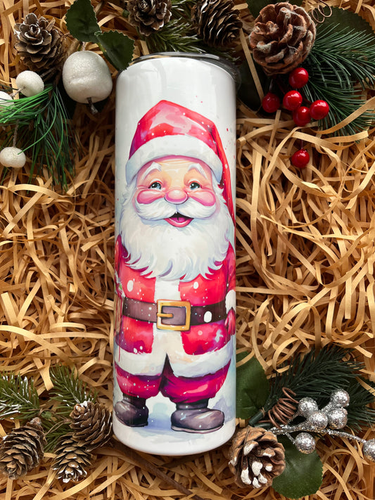 Jolly Santa 20oz tumbler